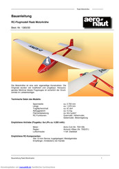 aero-naut Raab Motorkrähe Bauanleitung