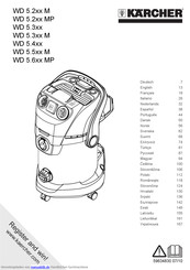 Kärcher WD 5.6xx MP Originalbetriebsanleitung