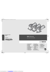 Bosch GSS 160-1 A Professional Originalbetriebsanleitung