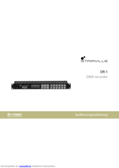 thomann Stairville DR-1 Bedienungsanleitung