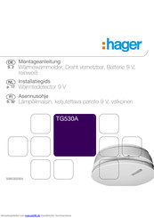 hager TG530A Montageanleitung