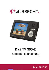Albrecht Digi TV 300-E Bedienungsanleitung