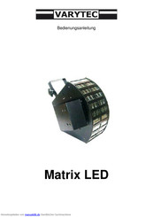 Varytec Matrix LED Bedienungsanleitung
