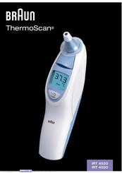 Braun ThermoScan IRT 4020 Gebrauchsanweisung