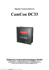 Digitronic CamCon DC33 Handbuch