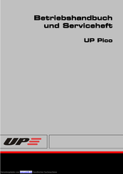 UP Pico Betriebshandbuch Und Serviceheft