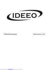 Ideeo HT0960 Gebrauchsanweisung