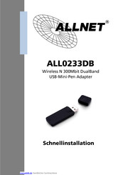 Allnet ALL0233DB Schnellinstallation
