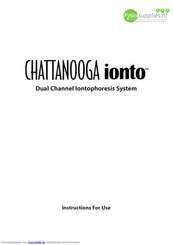 Chattanooga Group Ionto Handbuch