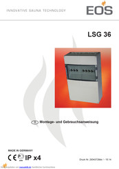 EOS LSG 36 Montage- Und Gebrauchsanweisung