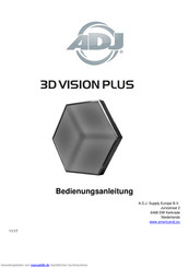 ADJ 3D VISION PLUS Bedienungsanleitung