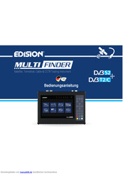 Edision MULTI-FINDER DVB-S2 Bedienungsanleitung