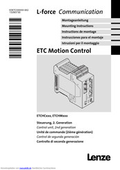 Lenze ETCHC Serie Montageanleitung
