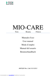 I-Tech MIO-CARE Benutzerhandbuch