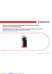 BERNSTEIN I81 series Betriebs- Und Montageanleitung