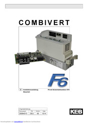 keb Combivert F6 Installationsanleitung