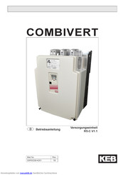keb COMBIVERT Betriebsanleitung