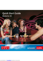 Motorola Motorizr Z3 Handbuch