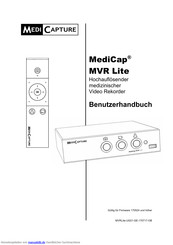 Medi Capture MediCap MVR Lite Benutzerhandbuch