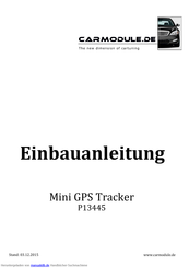 Carmodule Mini GPS Tracker Einbauanleitung