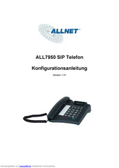 Allnet ALL7950 Konfigurationsanleitung