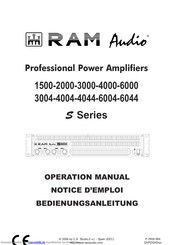 ram audio S 2000 Bedienungsanleitung