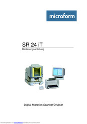 microform SR 24 iT Bedienungsanleitung