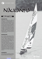 THUNDER TIGER Naulantia 5549 Anleitung