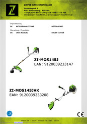 Zipper ZI-MOS145JAK Betriebsanleitung
