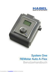 Philips Respironics REMstar Auto A-Flex System One Benutzerhandbuch
