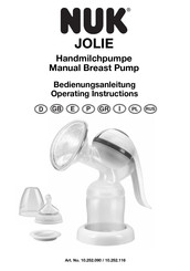 Nuk JOLIE Bedienungsanleitung