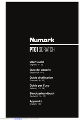 Numark PT01 Scratch Benutzerhandbuch
