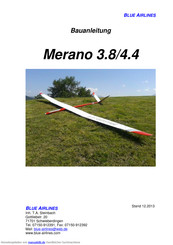BLUE AIRLINES Merano 4.4 Bauanleitung