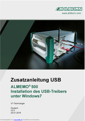 Ahlborn ALMEMO 500 Anleitung