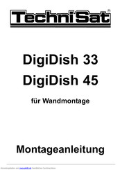 TechniSat DigiDish 33 Montageanleitung