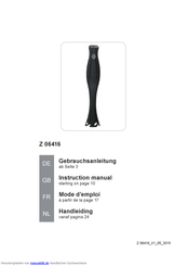 DS Produkte WHB-11 Gebrauchsanleitung