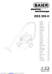 Baier BSS 509-H Originalbetriebsanleitung