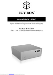 Icy Box IB-DK2301-C Handbuch