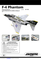 Jamara F-4 Phantom Gebrauchsanleitung