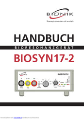 Bionik Biosyn17-2 Handbuch