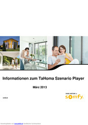 SOMFY TaHoma Szenario Player Information
