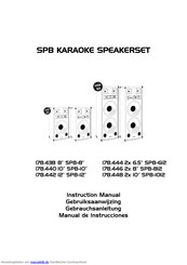 Tronios SPB-10'' Gebrauchsanleitung