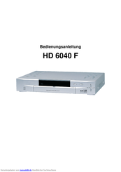 Medion HD 6040 F Bedienungsanleitung