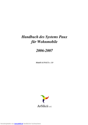 ArSilicii AS PAUX v. 1.0 Handbuch