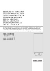STIEBEL ELTRON PSH 120 Universal EL Bedienung Und Installation