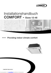 Lennox Comfort 18 Installationshandbuch