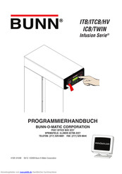 Bunn ICB Programmierhandbuch