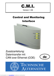 Technische Alternative C.M.I. Kurzanleitung