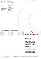 Baumuller B MaXX BM4400 Handbücher | ManualsLib