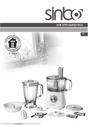Sinbo SHB 3070 Bedienungsanleitung